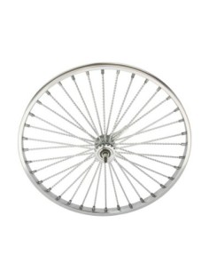 26 Steel Coaster Twisted 36 Spoke 8gChrome 3/8 Axle...